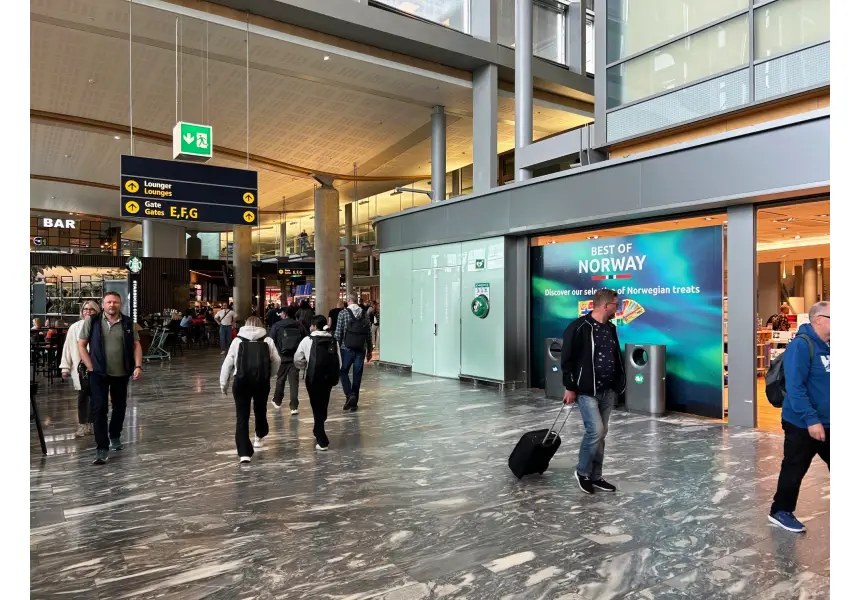 Airport Gardermoen - AEDs save lives