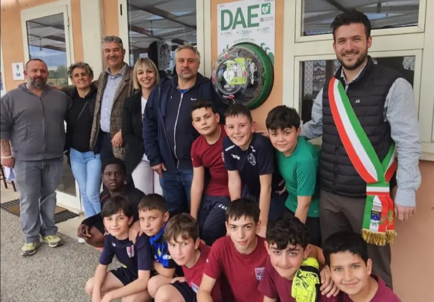 AED Donated in Memory of Luca Bartolozzi