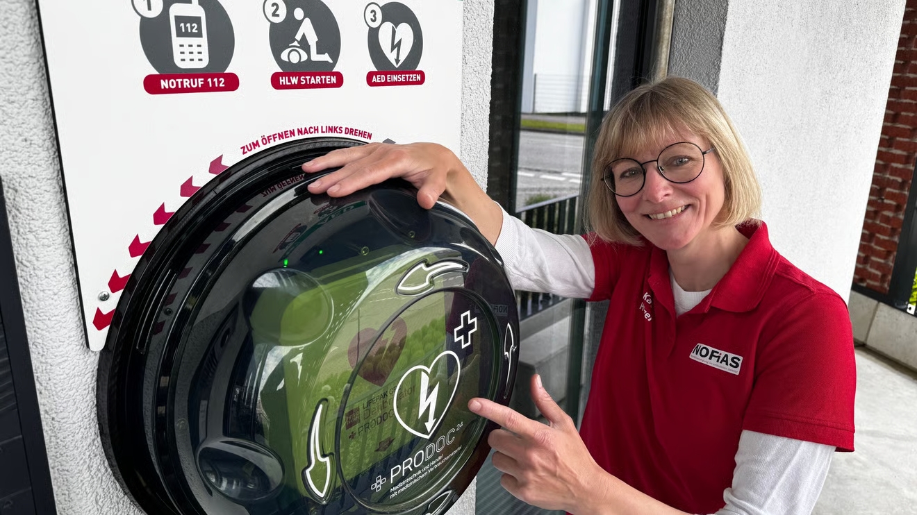 Mecklenburg-Vorpommern leads the way on public AED access